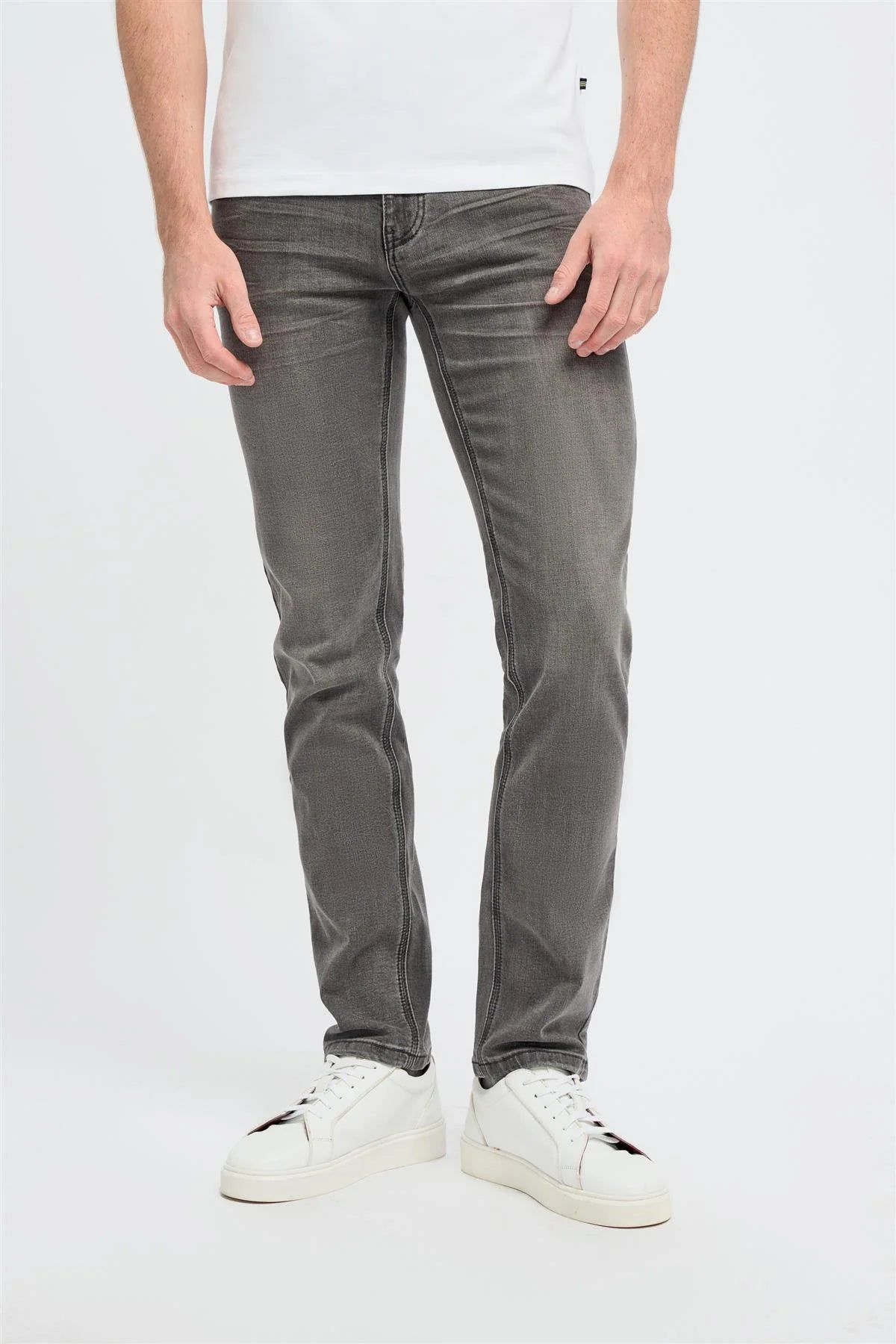 Milano Navy Stretch Denim Jeans