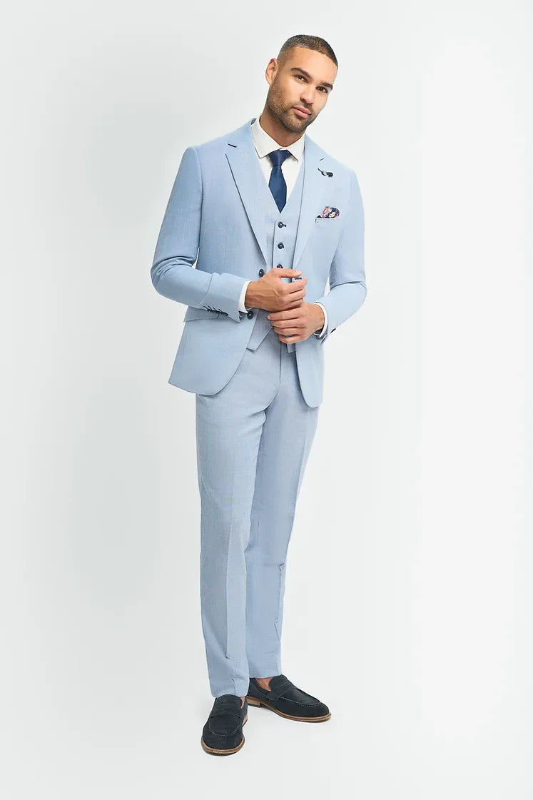 Miami Sky 3 Piece suit