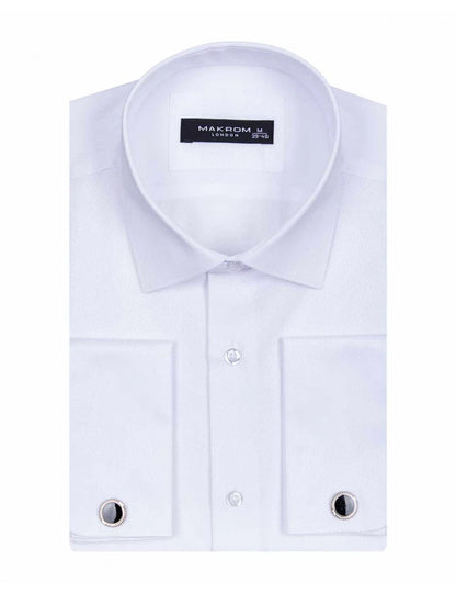 Classic Mens Double Cuff Twill Shirts