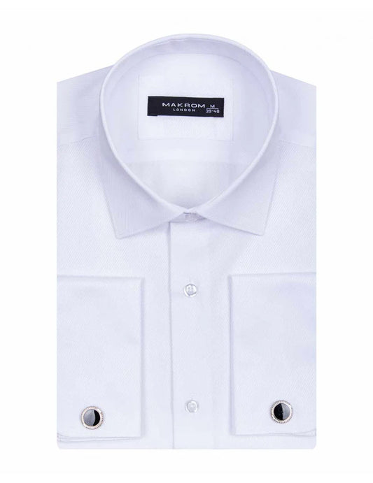 Classic Mens Double Cuff Twill Shirts
