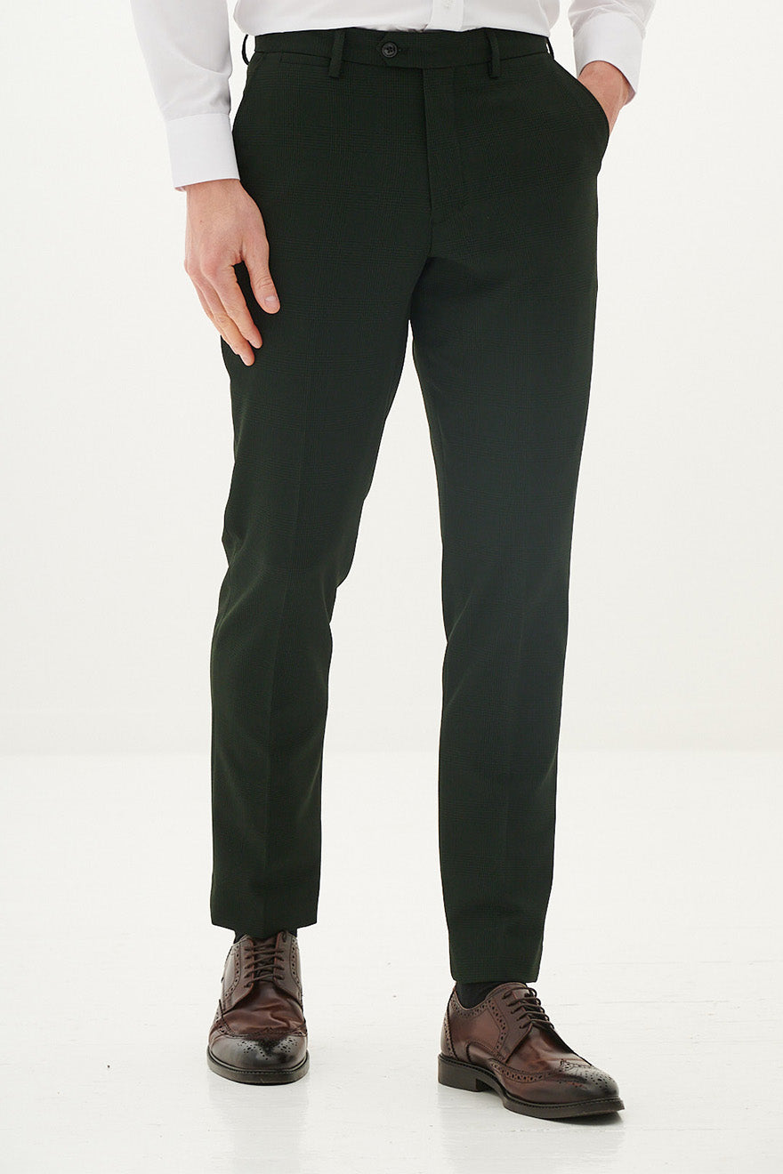 Bromley - Olive Green 3-Piece Suit