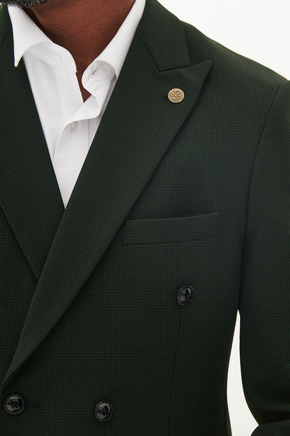 Bromley - Olive Green 3-Piece Suit