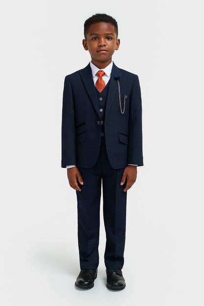 Boys Cavani Caridi Navy Suit