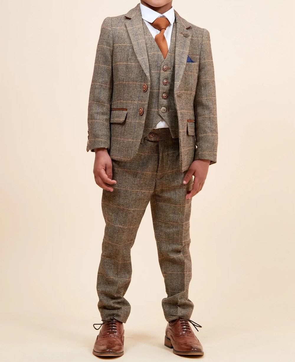 Boys Ted Tan Suit