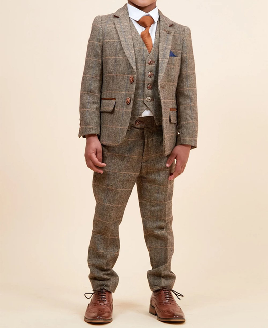 Boys Ted Tan Suit